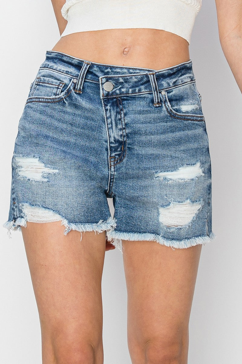 Risen Criss Cross Shorts