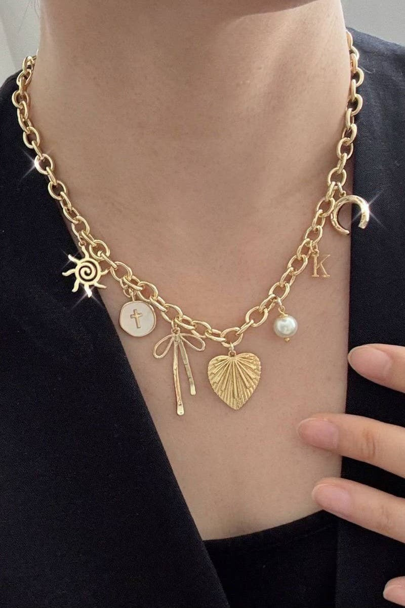 Sun Charm Necklace