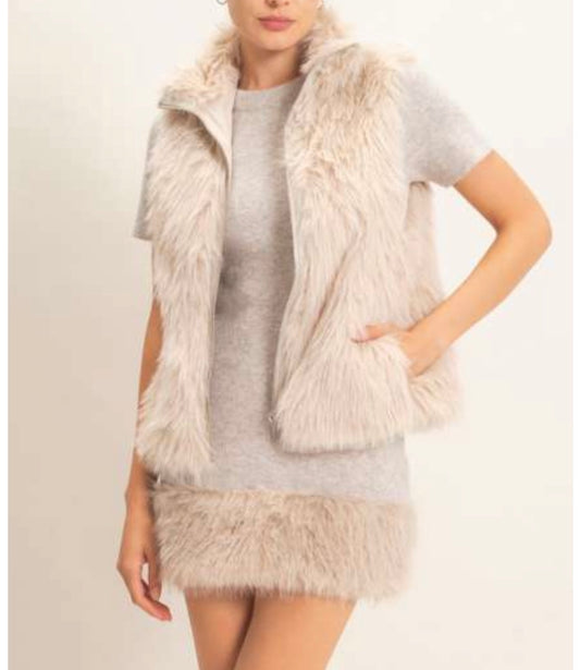 Faux Fur Vest