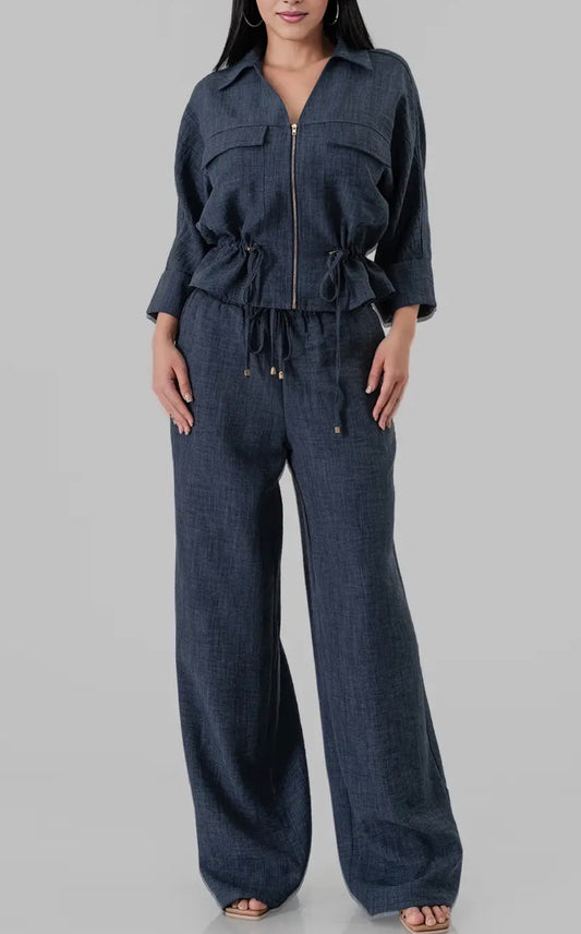 Denim 2 Piece Set