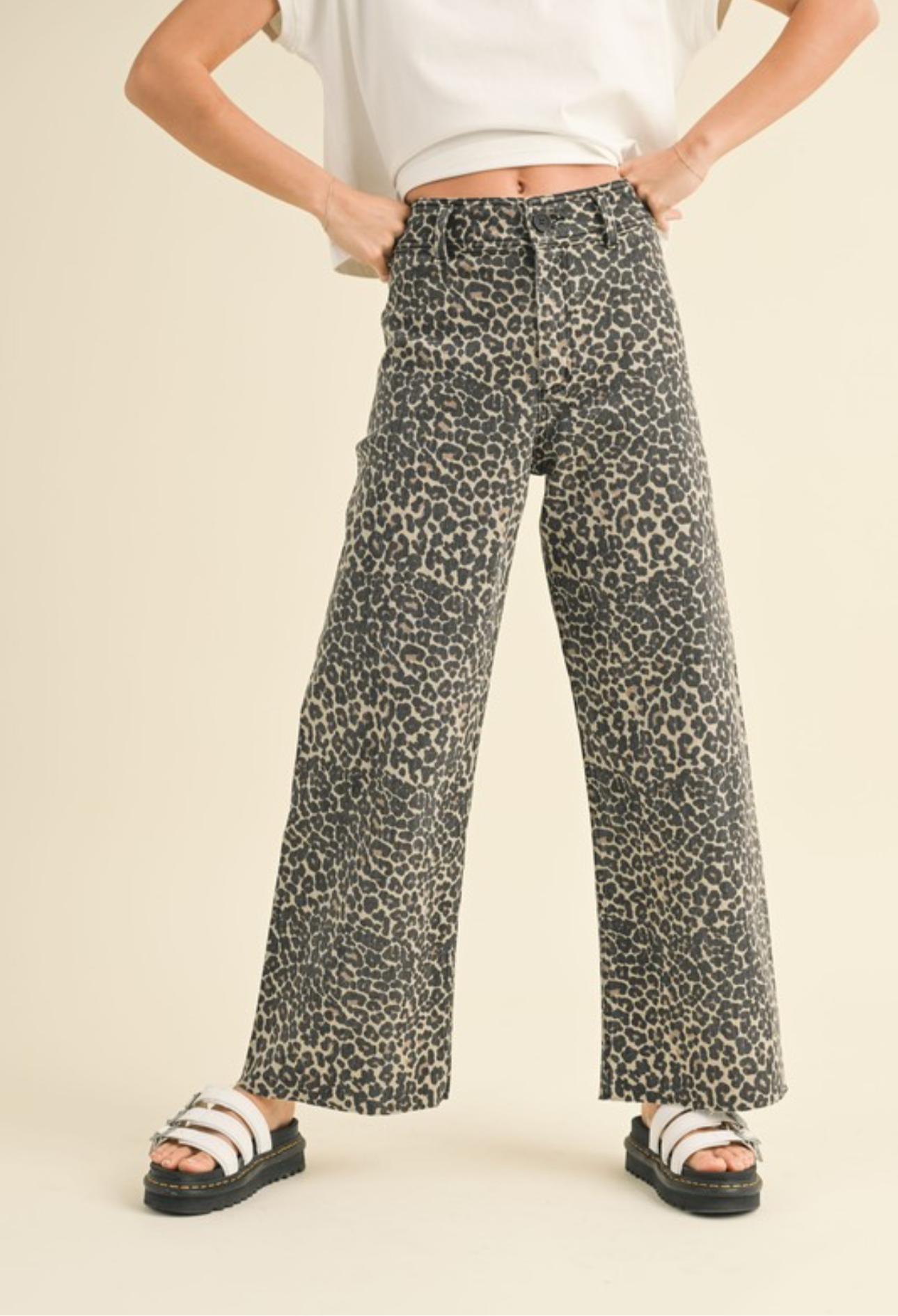 Leopard Jeans
