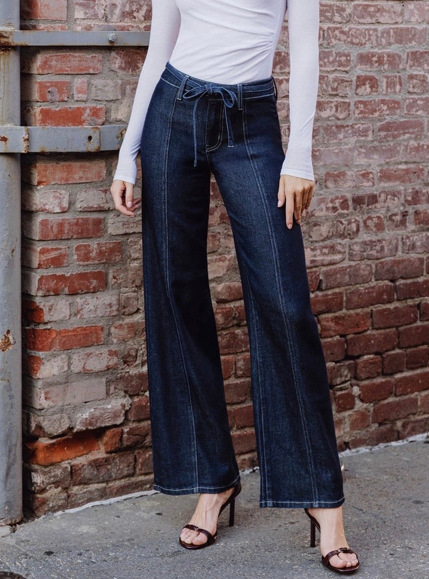 Dark Tie Jeans
