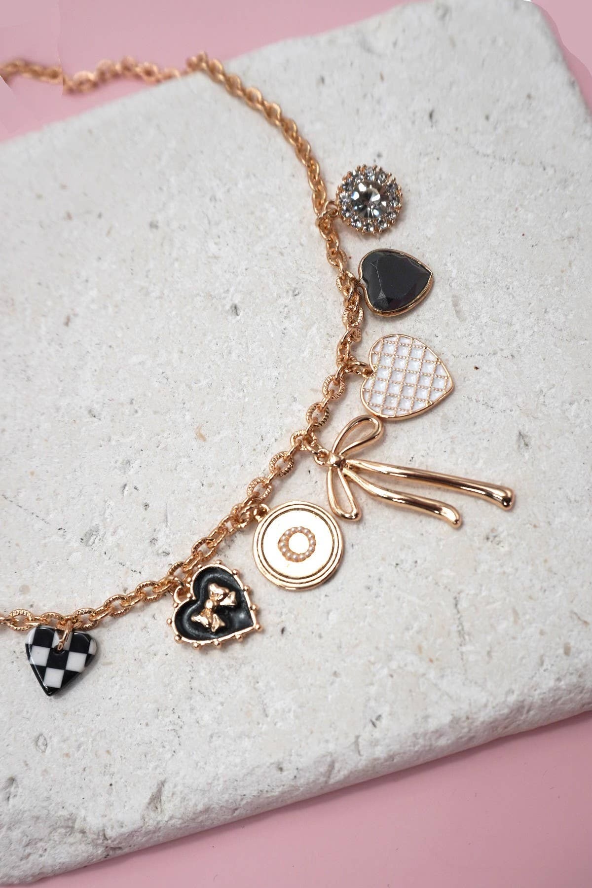 Bow Charm Necklace
