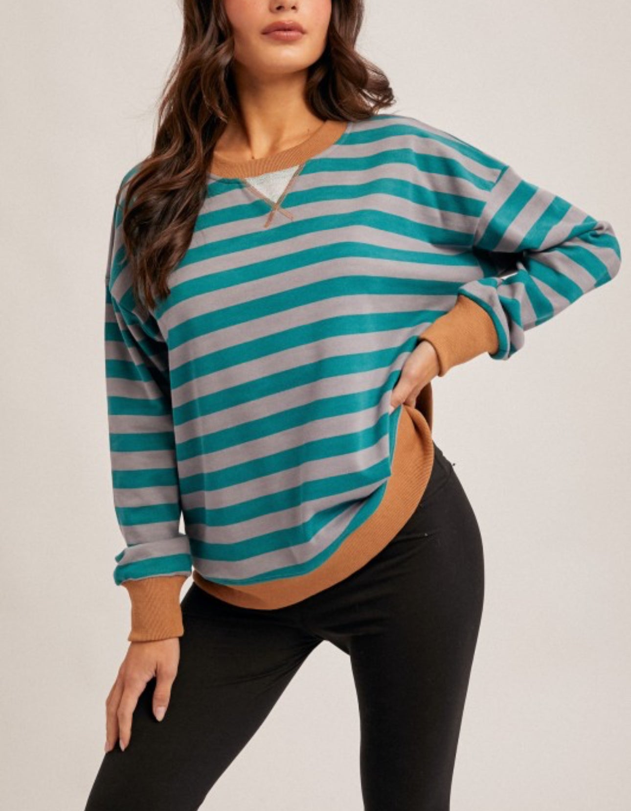 Striped Sweatshirt