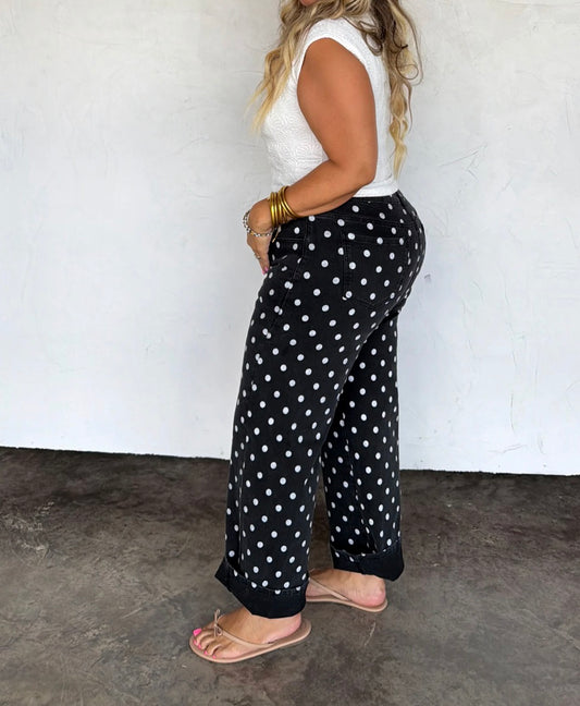 Polka Dot Jeans