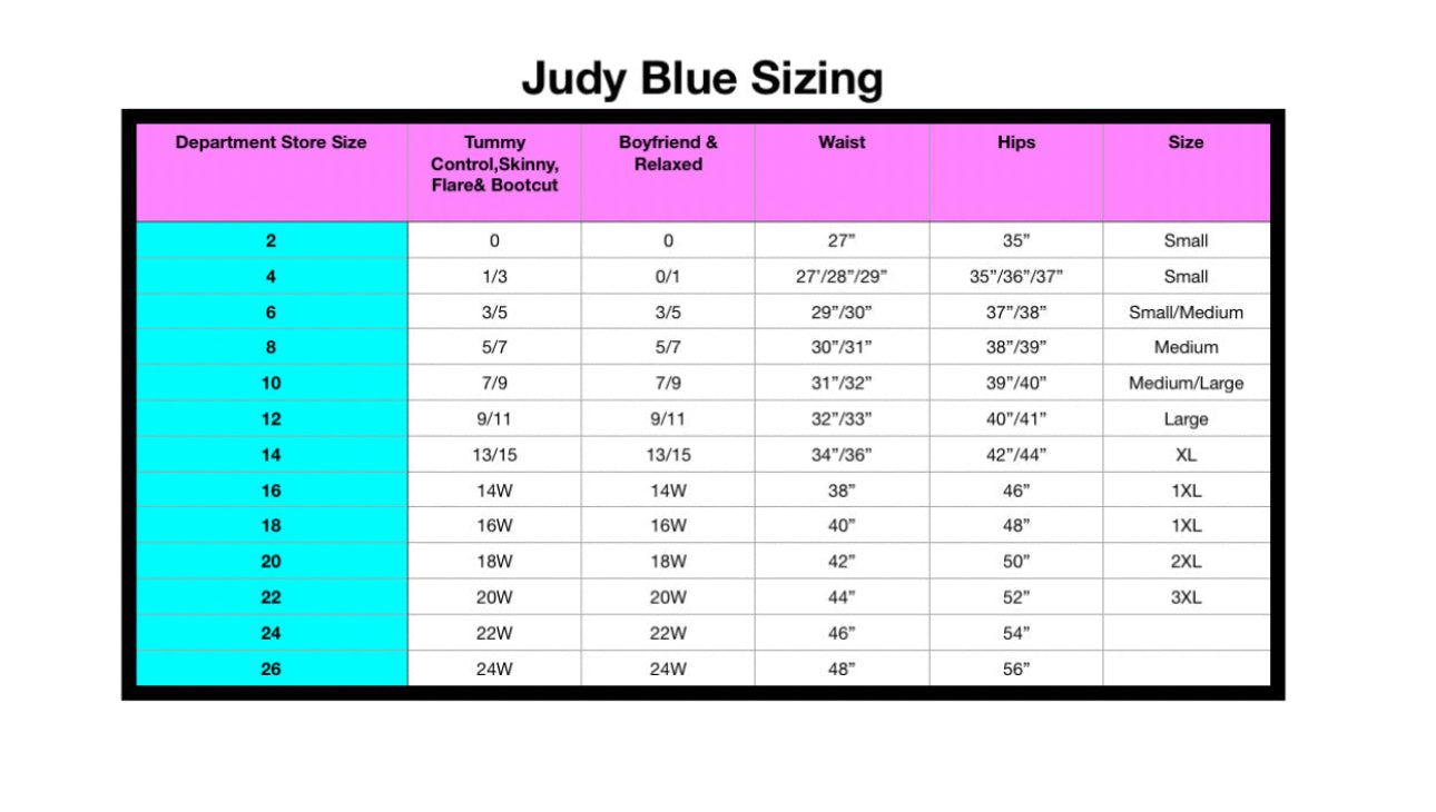 Judy Blue Wide