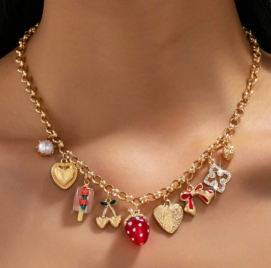 Strawberry Necklace