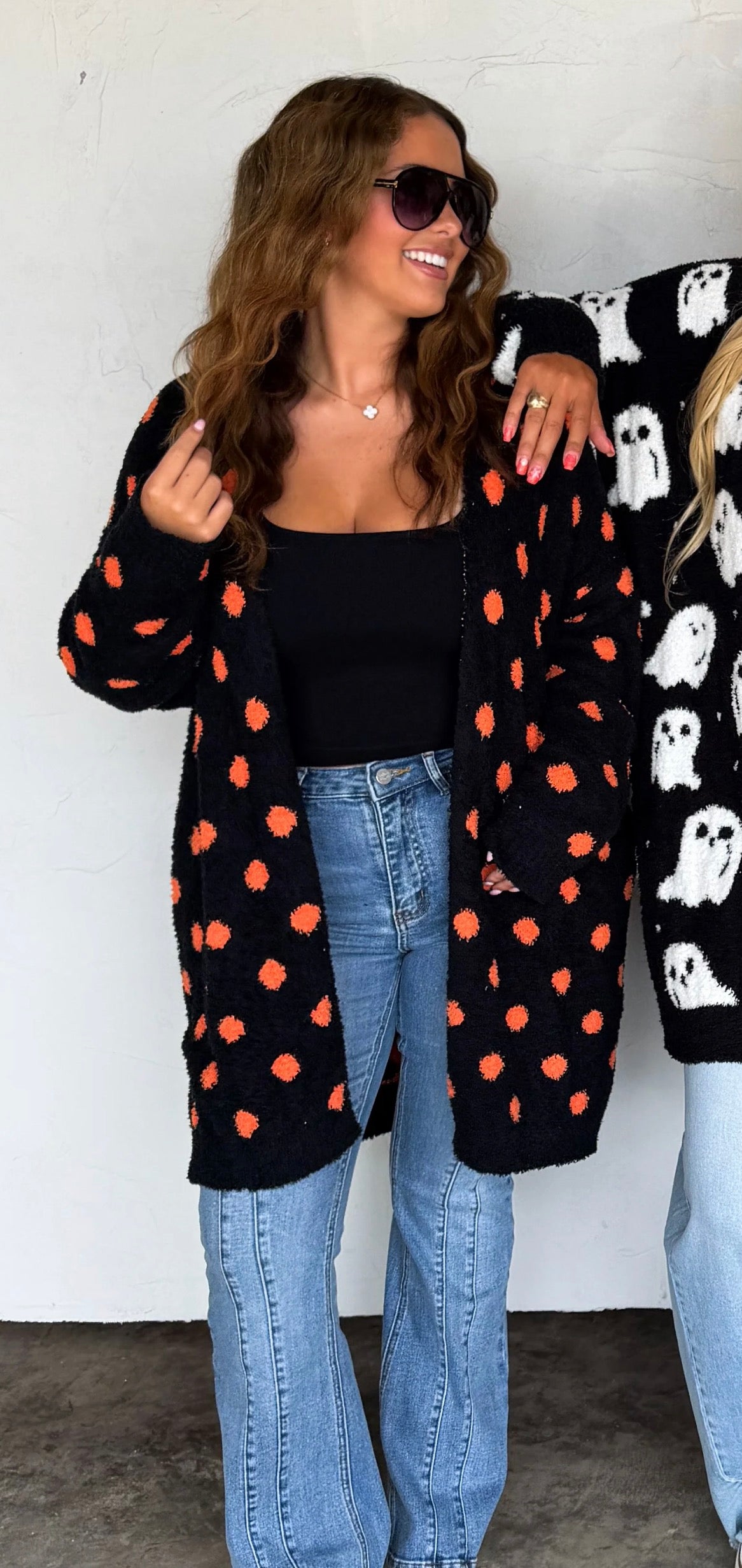 Polka Dot Cloud Cardigan