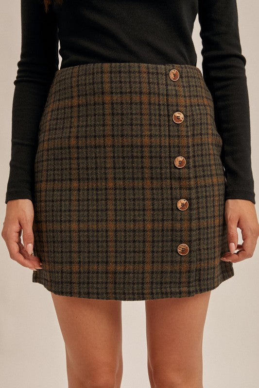 Plaid Skirt