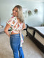 Pineapple Corset Top