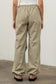 Olive Drawstring Windbreaker Pants