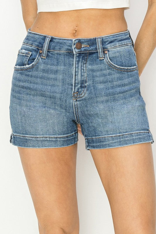Risen Side Slit Shorts