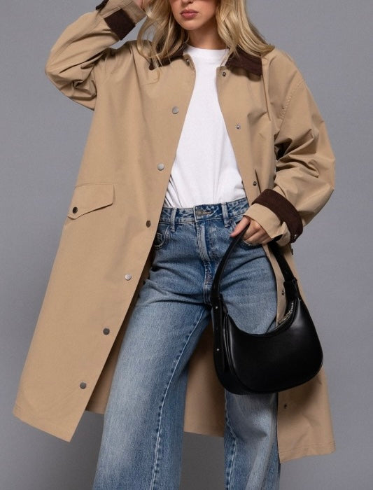 Khaki Trench Coat