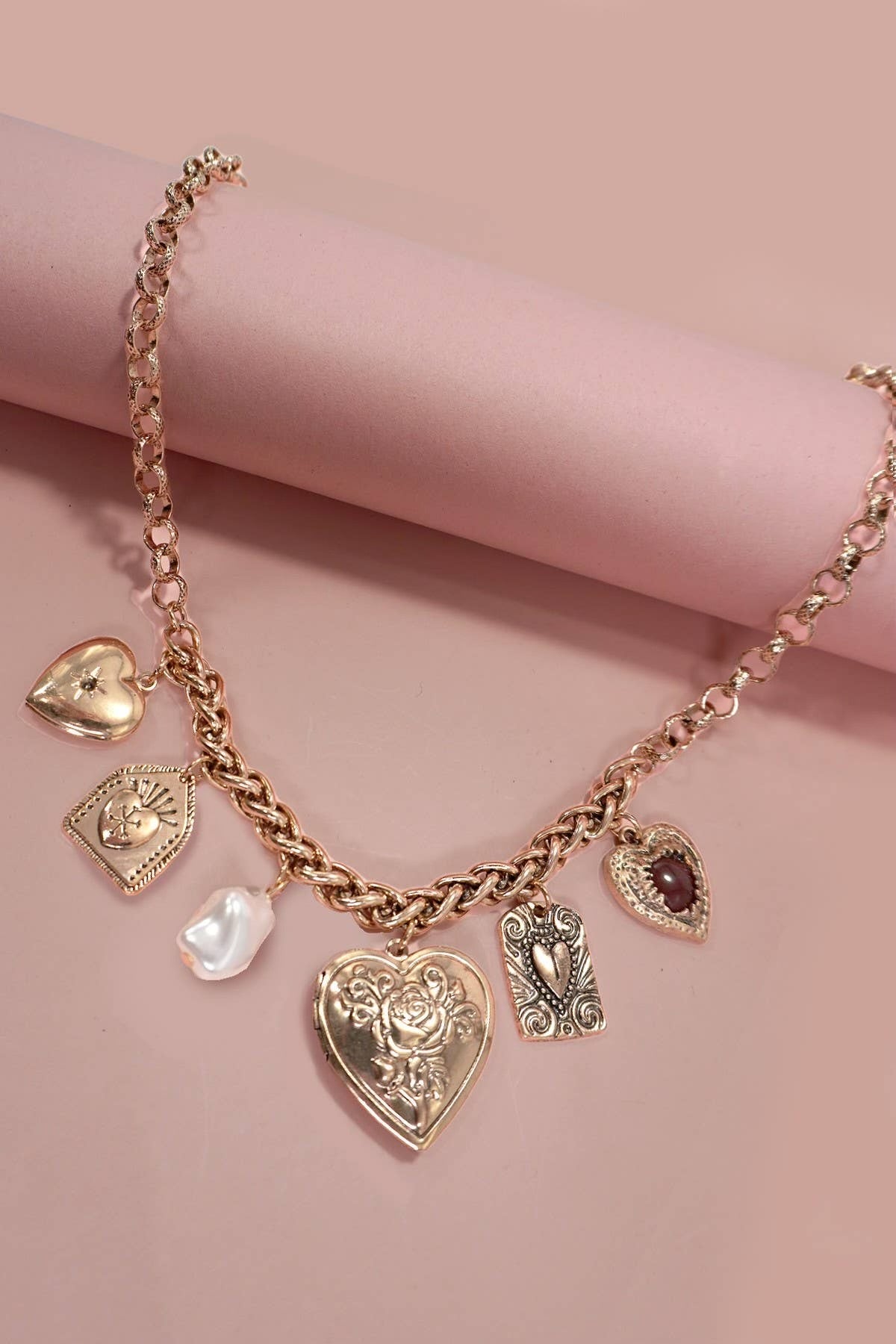 Locket Charm Necklace