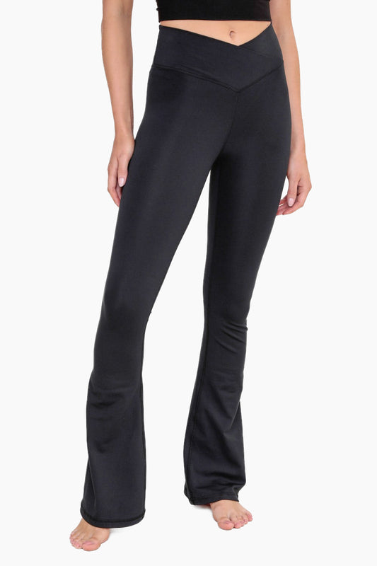 Crossover Waist Yoga Pants