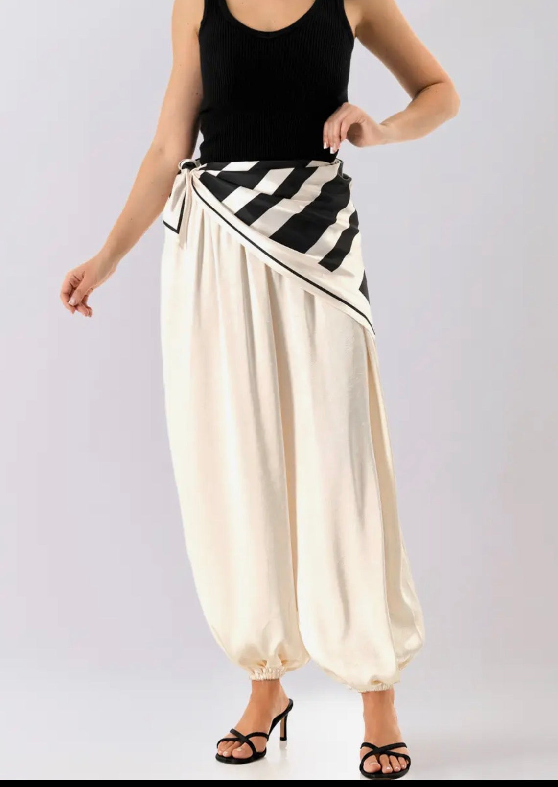 Harem Pants with Scarf