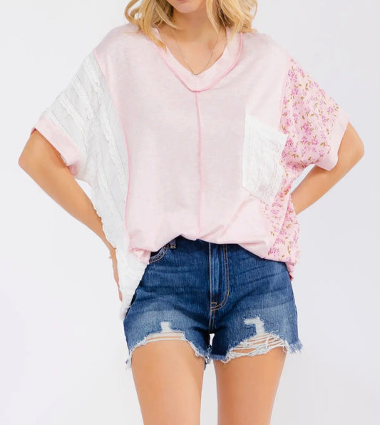 Vintage Pink Top