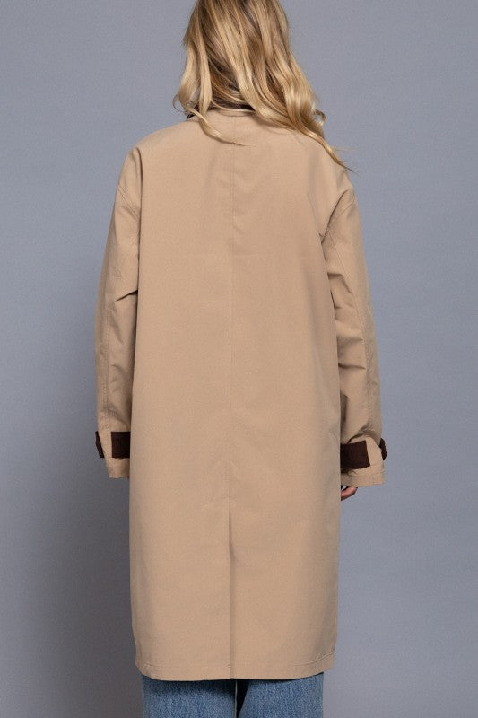 Khaki Trench Coat