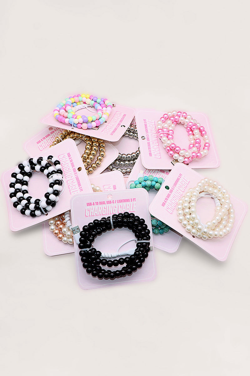 Beaded Chargers