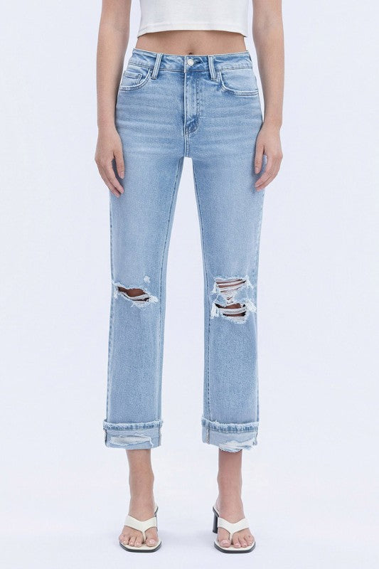 Cropped Light Jeans