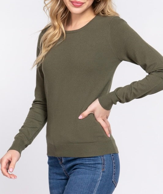 Olive Sweater
