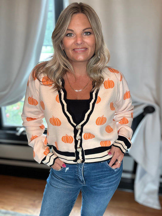Pumpkin Cardigan