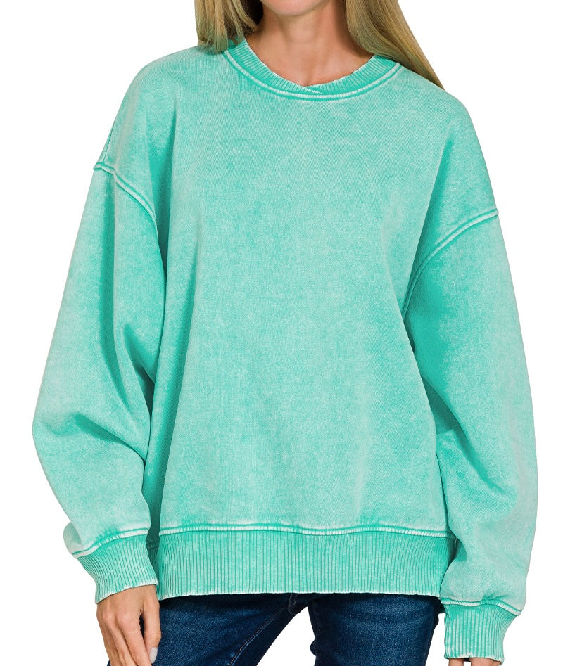 Mint Oversized Sweatshirt