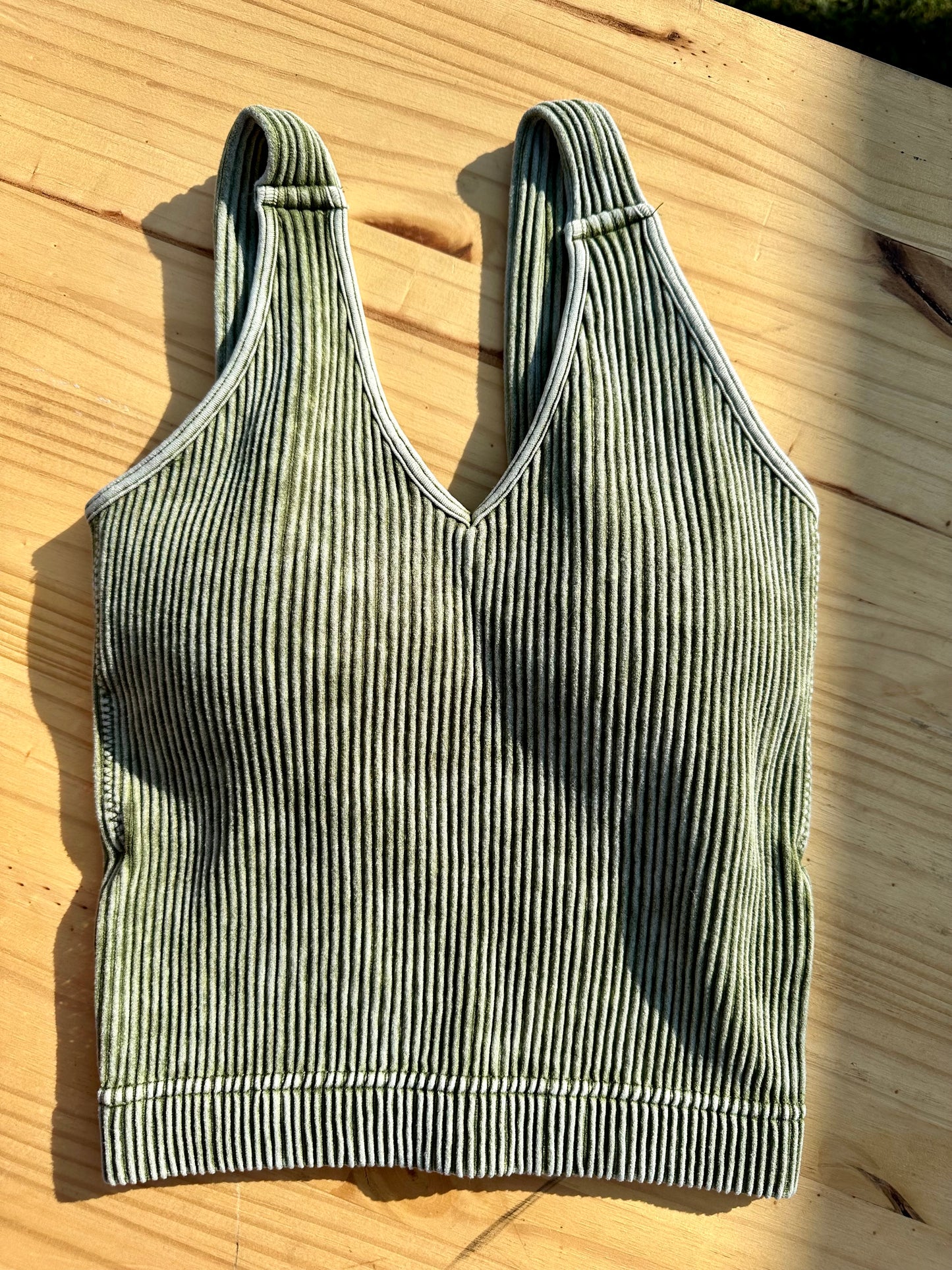 Built-in Bra Olive