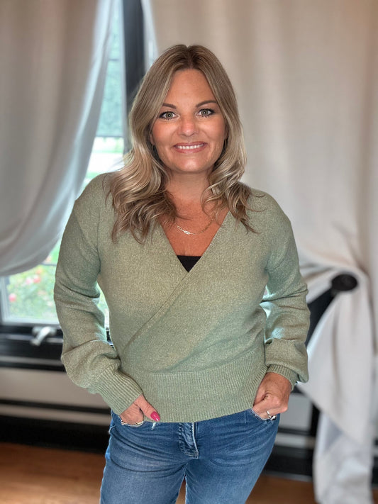 Criss Cross Sweater