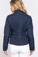 Navy Quilted Jacket