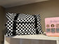 Checkered Duffle Bag