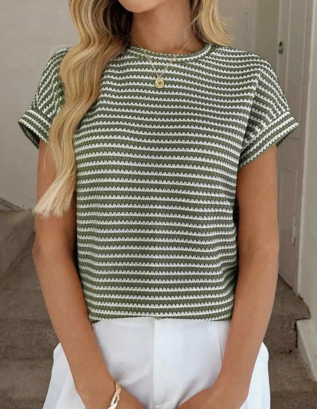 Army Green Top