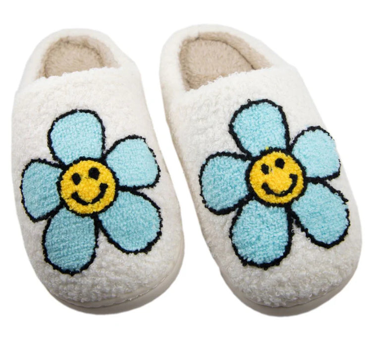 Smiley Face Slippers