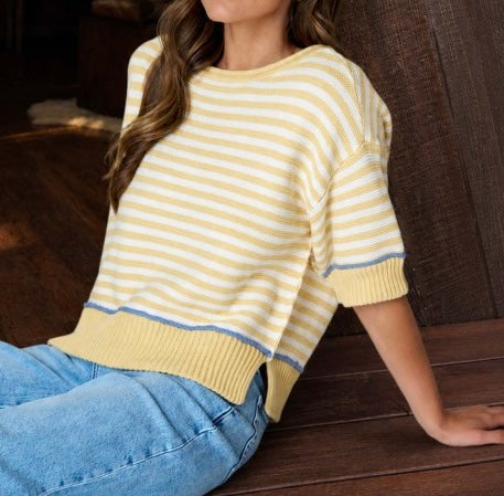 Butter Yellow Sweater