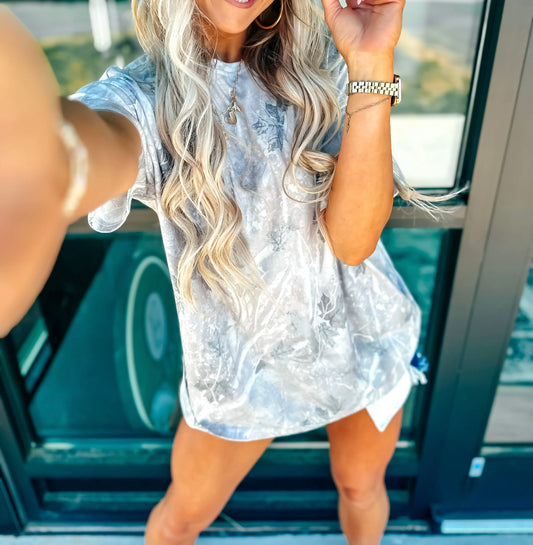 Camo Oversized tee