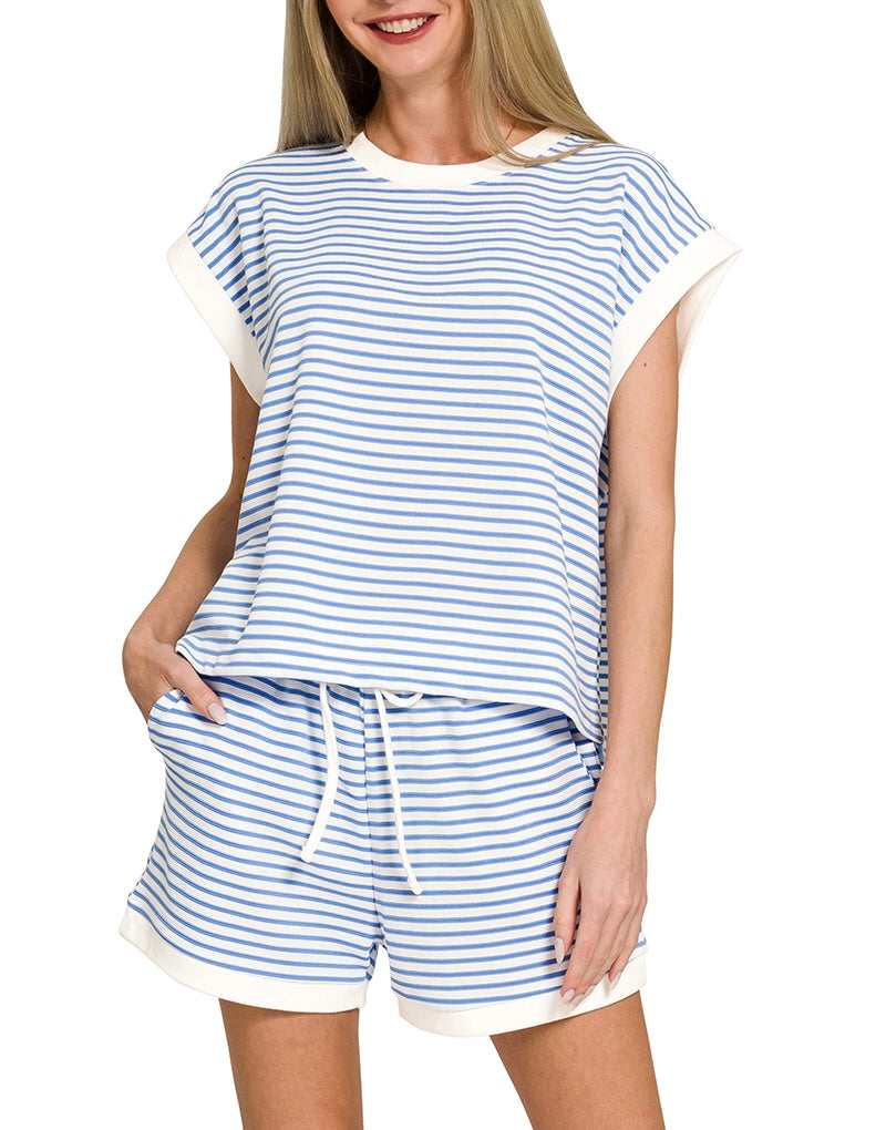 Blue Stripe Set