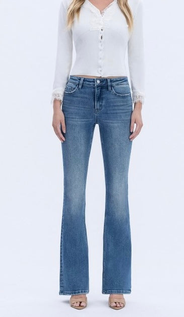 High Rise Bootcut Jeans