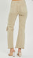 Risen Sand High Rise Jeans