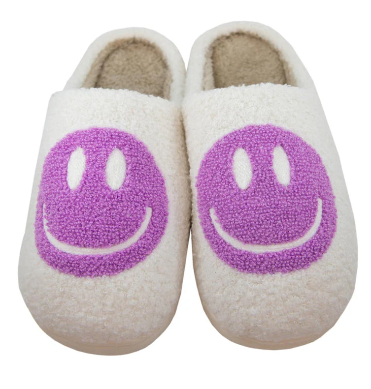 Smiley Face Slippers