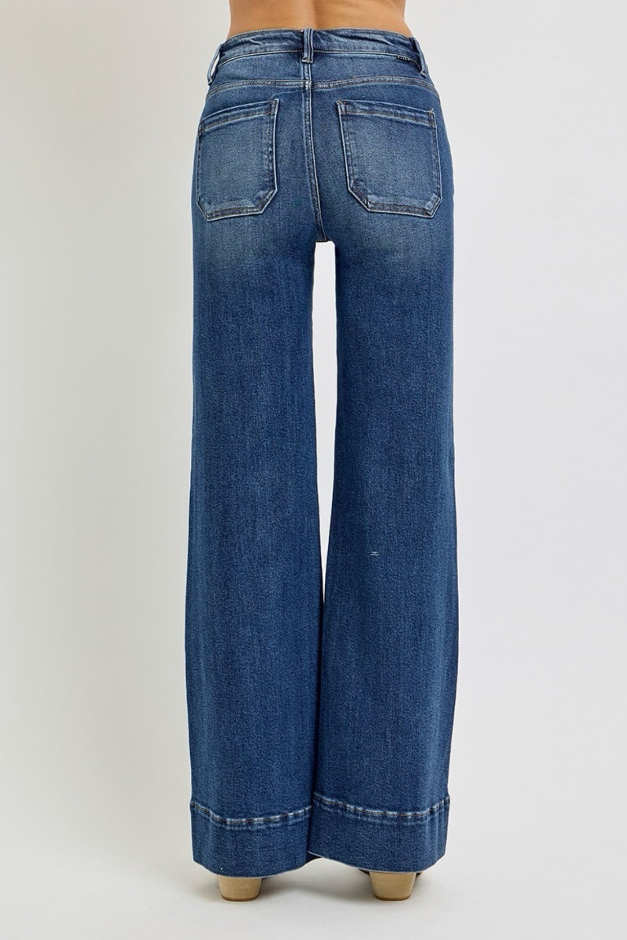 Wide Leg Flare Jeans