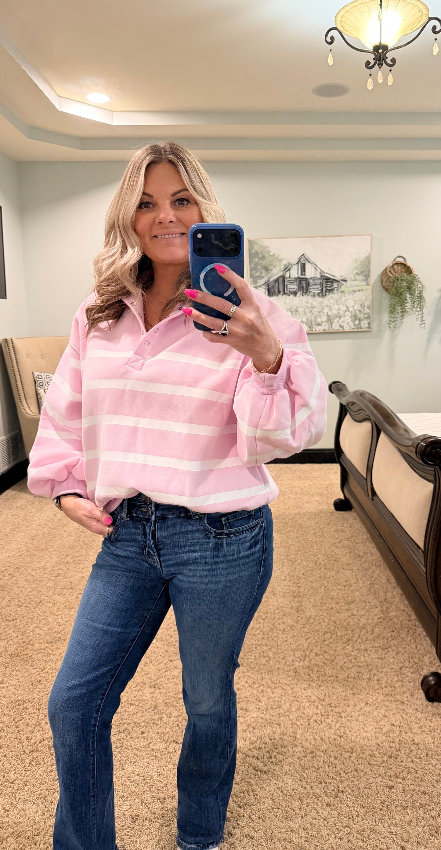 Pink Pullover
