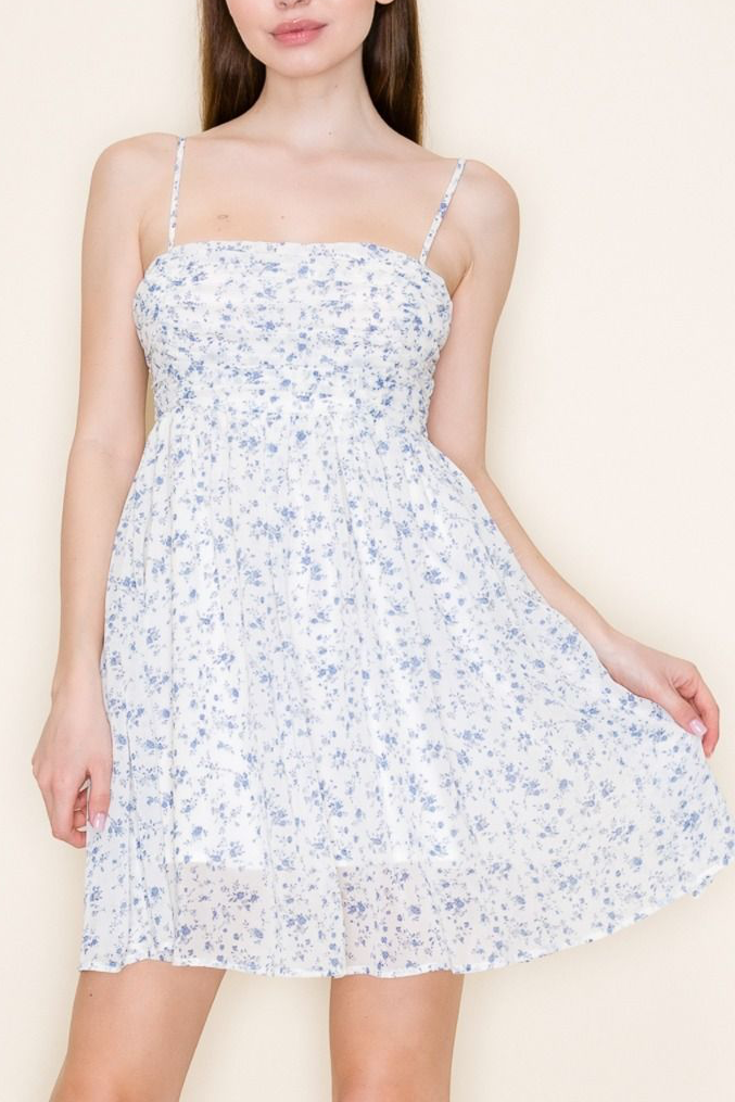 Blue Flower Dress