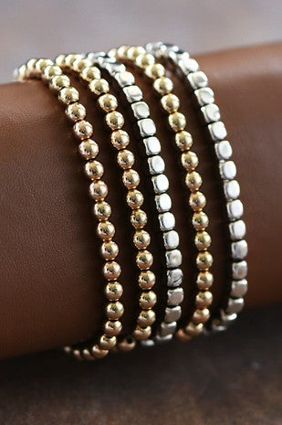 Gold & Silver Bead