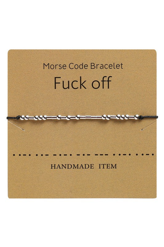 Morse Code Bracelet