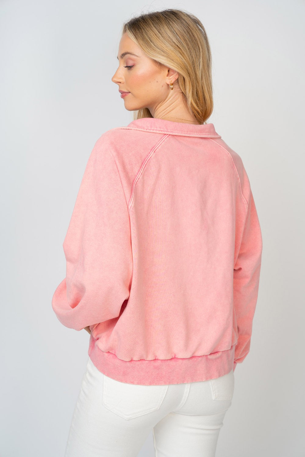 Pink Washed Sweatshirt